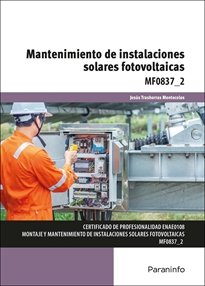Mf0837_2: Mantenimiento de Instalaciones Solares Fotovoltaicas 